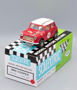 Scalextric: Mini Cooper C-45 rojo Scalextric Exin